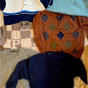 I have 6 barely worn dress sweaters. Been stored away.